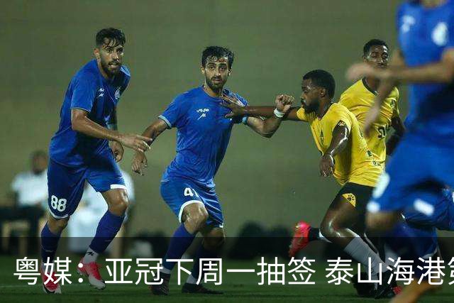 粤媒：亚冠下周一抽签 泰山海港第1档广州第2档